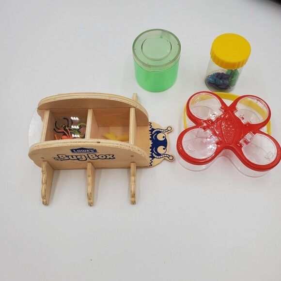 Kids Backyard Safari Bug Lot Mixed Containers Listener Insect Eyes Discovery - Picture 5 of 10